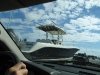 Big boats on highway 95, lots of 'em!