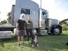 The Truckersons wait for a load at White Rabbit Acres