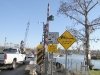 Temporary Bridge on Bayou Liberty