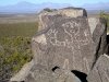 Mogollon Indian petroglyphs in Tularosa Valley, New Mexico