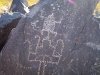 Mogollon Indian petroglyphs in Tularosa Valley, New Mexico
