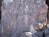 Mogollon Indian petroglyphs in Tularosa Valley, New Mexico