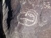 Mogollon Indian petroglyphs in Tularosa Valley, New Mexico