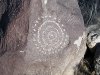 Mogollon Indian petroglyphs in Tularosa Valley, New Mexico