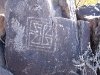 Mogollon Indian petroglyphs in Tularosa Valley, New Mexico