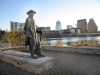 Stevie Ray Vaughn Statue in Austin, TX
