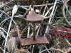 Bike parts, Cathedral of Junk, Austin
