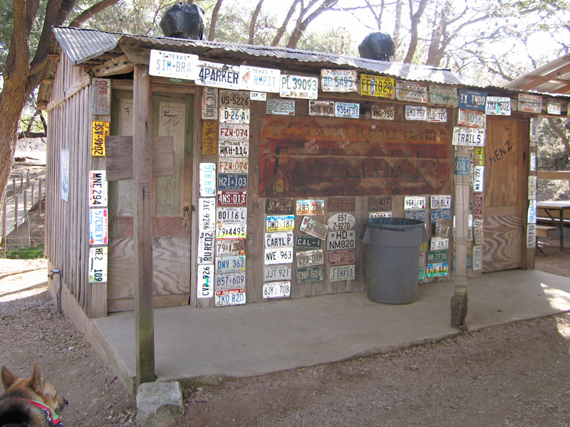 11. Luckenbach outhouse and privvy
