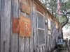 Outside wall of Luckenbach saloon