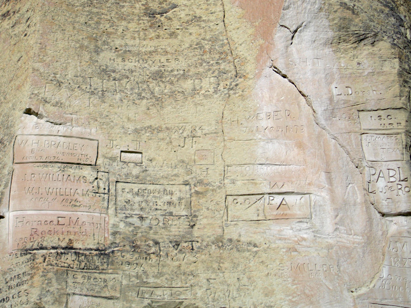 22. The Inscription Wall at El Morro