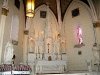 The altar at Loretto Chapel in Santa Fe, NM