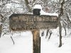 Black Canyon National Park Nature Trail Covered in Snow