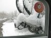 Snow on Bikes at Black Canyon National Park