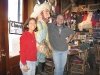 Enjoying our 11th Anniversary dinner at Handlebars in Silverton