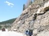 Avalanche prevention team causing avalanches on HWY 550