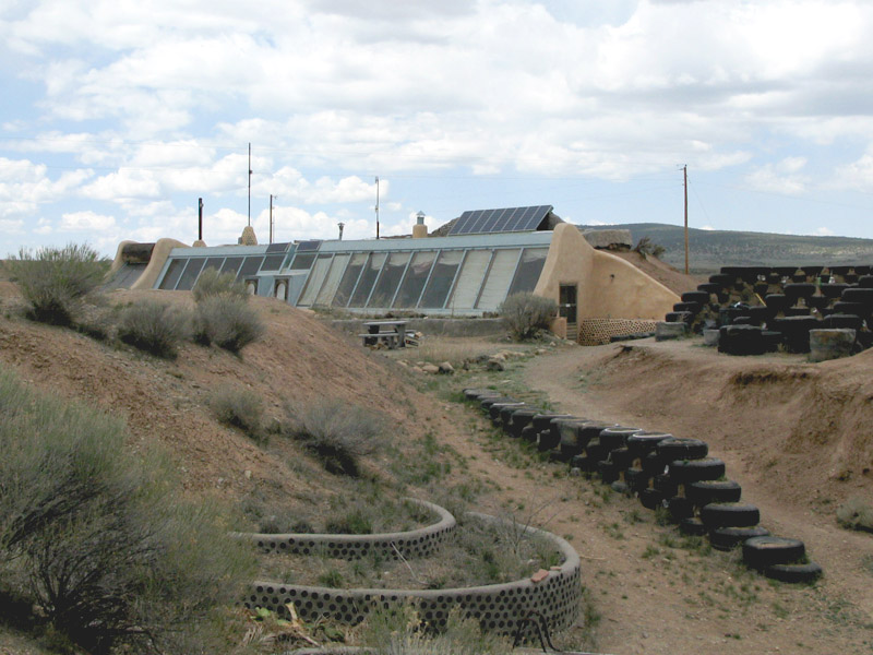 Earthship example Taos NM