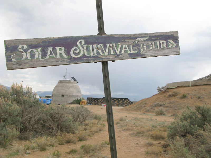 Self guided tour Earthship World Headquarters