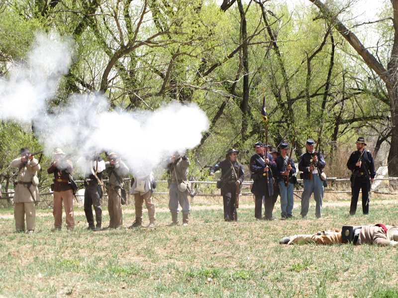 Golondrinas Civil War Reenactment Santa Fe