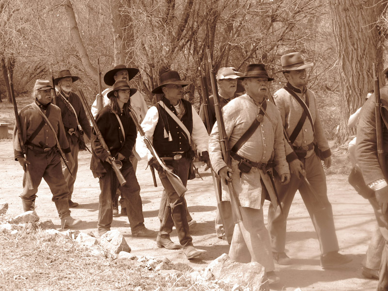 Golondrinas Civil War Day Reenactment Santa Fe