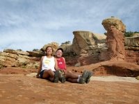 The Spot Where Jim proposed to Rene in Cohab Canyon 12 Years Later