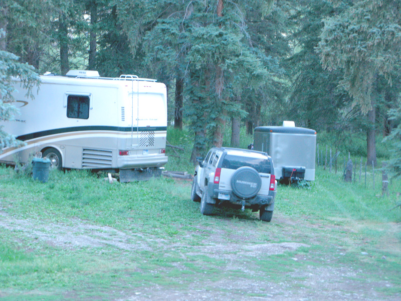 Workamping RV Site of the Hummer Couple