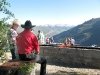 Cowboy Jeremy tends to steak fry fire on Gold Hill