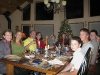 Nelson family thanksgiving at Shasta off-grid home