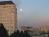 Full moon over Alta Plaza Park, San Francisco, CA