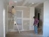 Painting the old church / new clinic