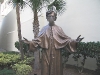 Statue outside Cathedral Basilica St. Augustine, FL