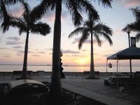 20. Sunrise over the Fort Pierce marina, our last day at the market.