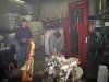 Making noise and smoke in the White Rabbit shop