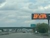 COVID-19 Alert on I-5 California