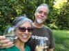 Jim and Rene Toast Dunham Cellars