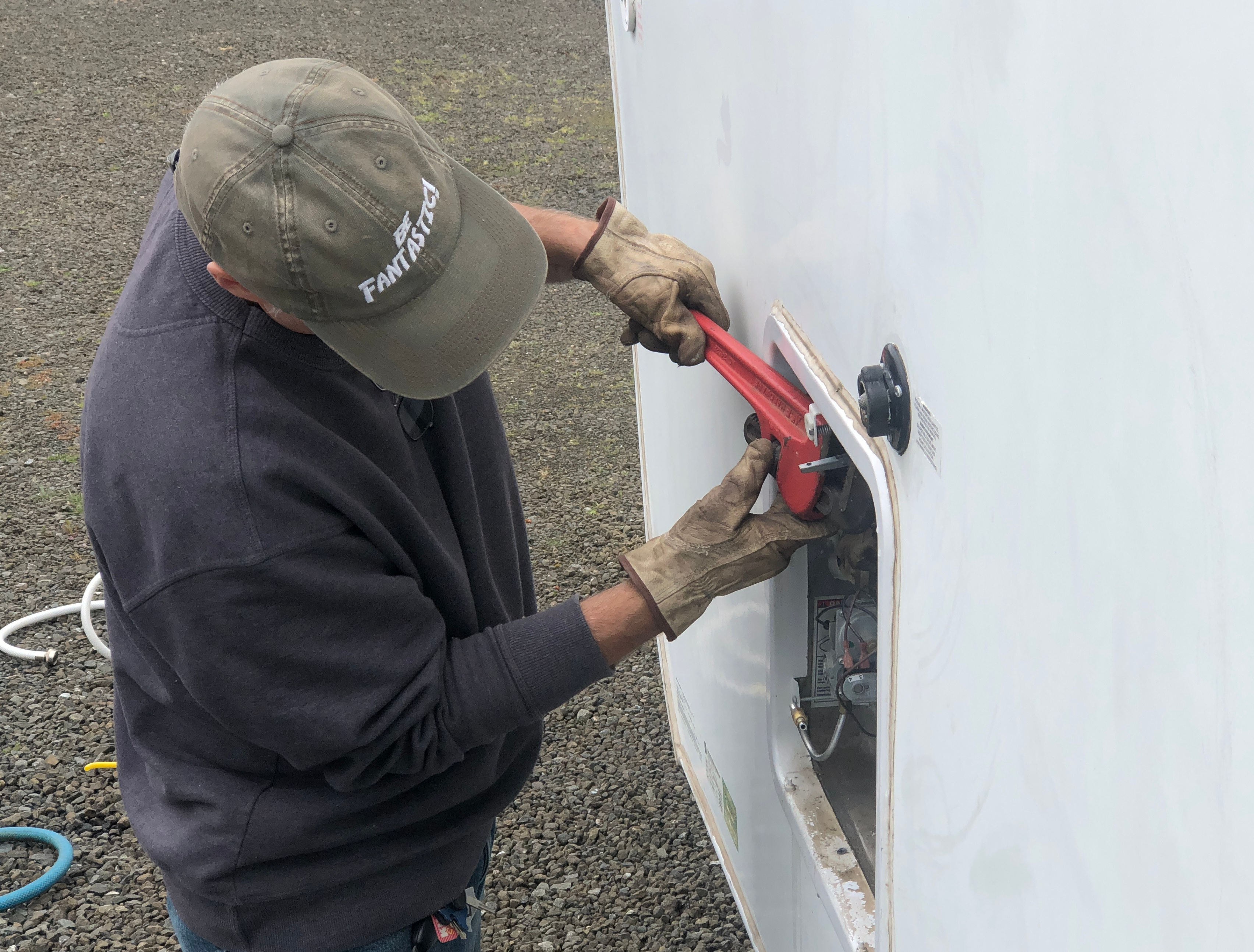suburban propane RV water heater repair problems