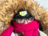 Foggy eyeglasses in sub-zero temperatures