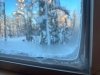 Window frozen on the inside