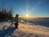 Talkeetna River Snow