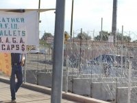 MAGA Caps for sale at Los Algadones, Mexico border crossing