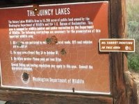 No Target Shooting, Only Signs