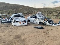 shooting cars