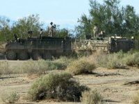 Military Maneuvers on the Slabs near Niland, CA