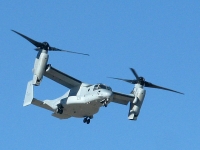 V-22 Osprey Over Slab City