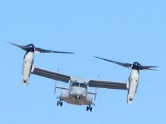 V-22 Osprey Over Slab City