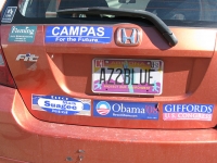 Bisbee Arizona Liberal Bumper Stickers