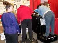 Overweight RVers Jiggling at Quartzsite Show