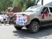 Lake City Colorado Fourth of July Parade Gun Show