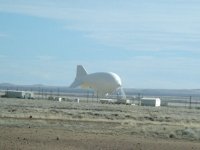 Marfa Texas Naval Tethered Aerostat Radar