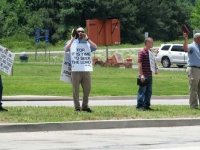 Arkansas Truck Stop Preachers Protest Rock Festival