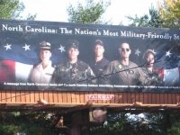 ncbillboard1.jpgNorth Carolina is a Military State